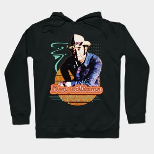 Don williams \\ Retro Art Hoodie